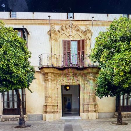 Casa Palacio En Jerez De La Frontera Con Piscina Privada Esterno foto