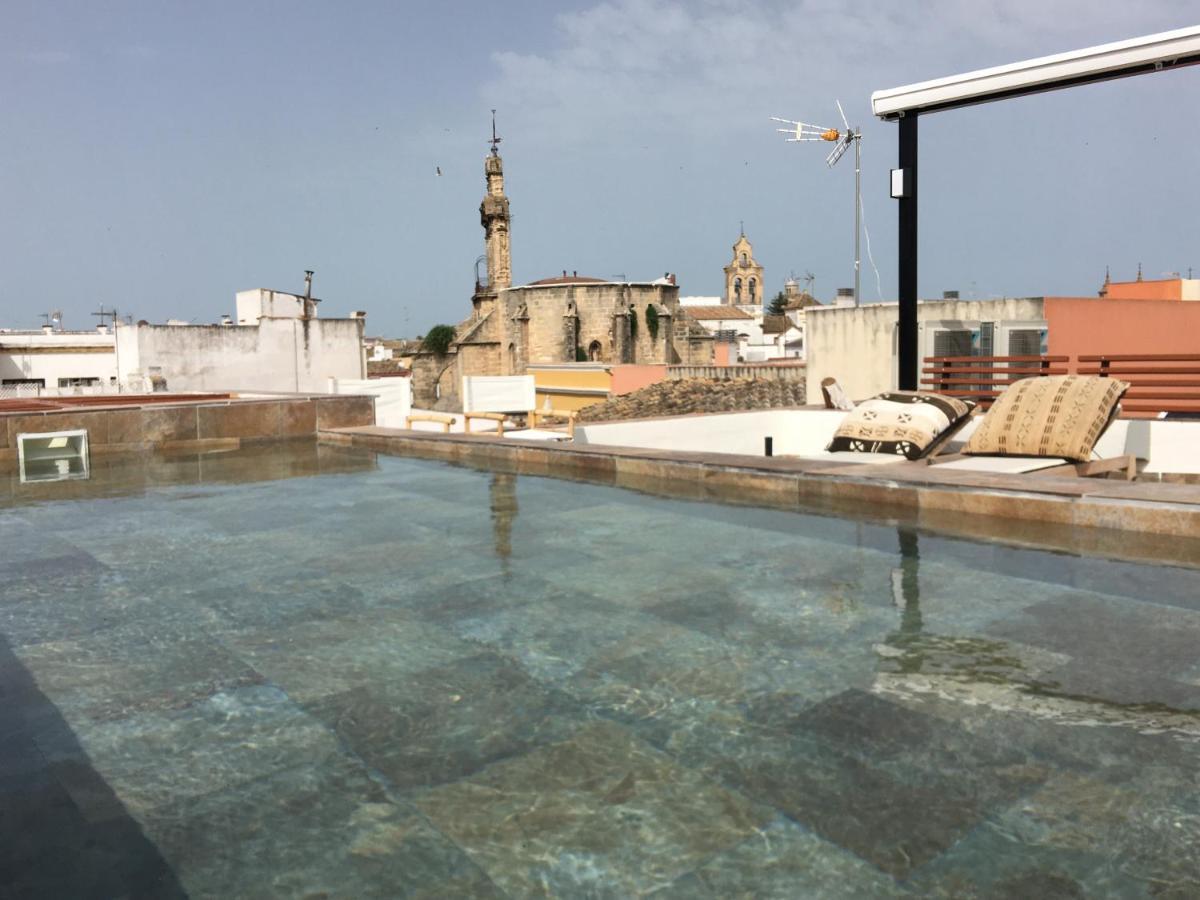 Casa Palacio En Jerez De La Frontera Con Piscina Privada Esterno foto