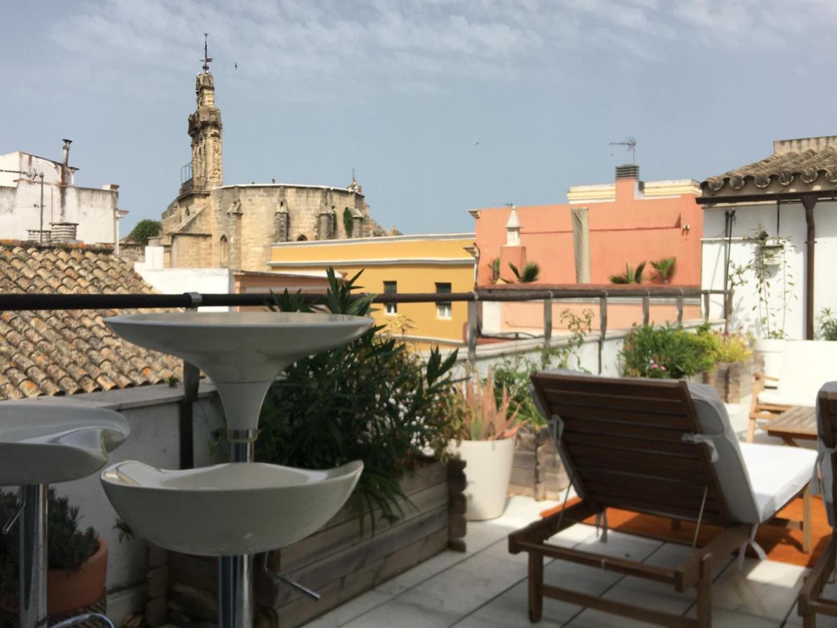Casa Palacio En Jerez De La Frontera Con Piscina Privada Esterno foto