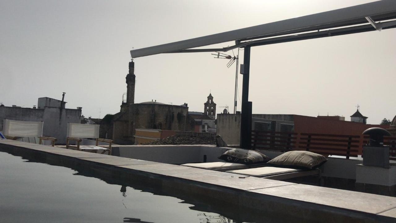 Casa Palacio En Jerez De La Frontera Con Piscina Privada Esterno foto