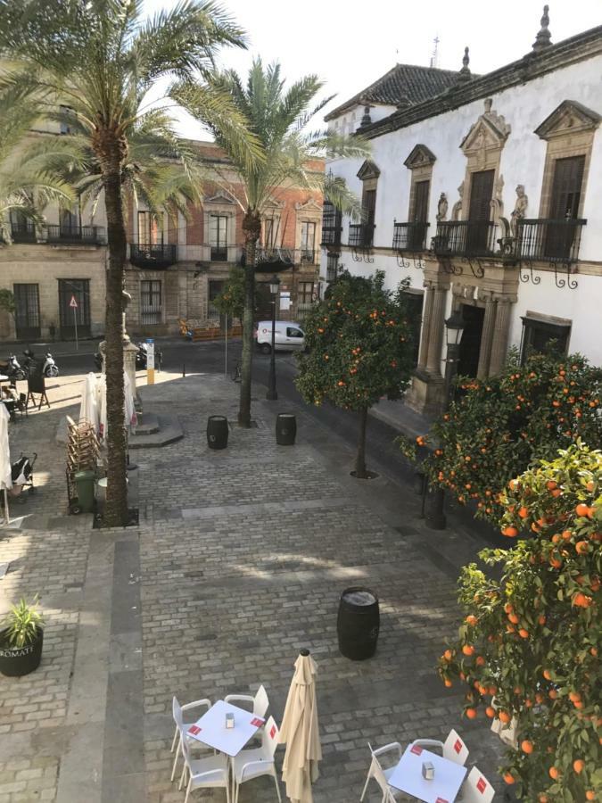 Casa Palacio En Jerez De La Frontera Con Piscina Privada Esterno foto